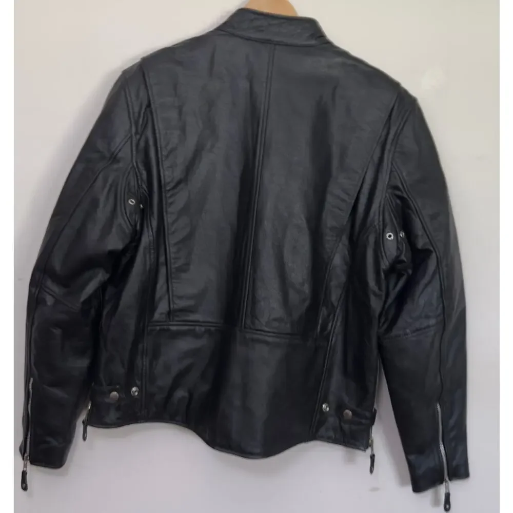 Street & Steel Scooter Leather Jacket - Size Large - Picture 2 of 15